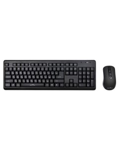 Комплект мыши и клавиатуры 270M черный USB Oklick