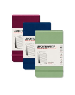 Блокнот в линейку Leuchtturm Reporter Notepad Pocket 188 стр., твердая обложка Leuchtturm1917