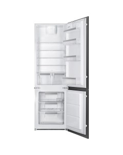 Холодильник встраиваемый белый C81721F Smeg