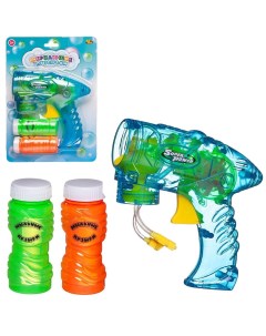 Игровой набор ABtoys Мерцающие пузырьки Пистолет прозрачный о световыми эффектами Junfa toys ltd