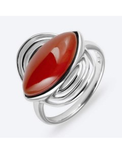 Кольцо с сердоликами из серебра Balex