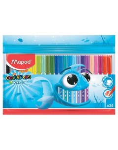 Фломастеры Color Peps Ocean 24 цвета Maped