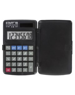 Калькулятор карманный STF 899 8 разрядов 117х74 мм Staff