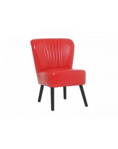 Кресло Barbara Красный 59 Кожа MANGO 312 красный Черный Ogogo