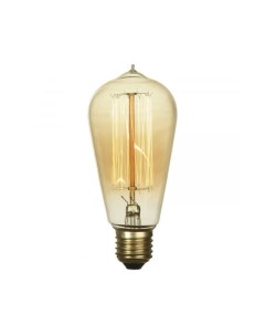 Лампа Е27 60W золотистая Lussole