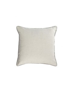 Чехол для подушки Alcara белый с серой каймой 45 x 45 см La forma (ex julia grup)
