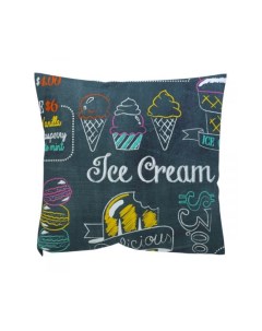 Декоративная подушка Мороженое Синий Dreambag