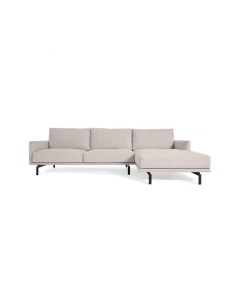 Galene 4 местный диван с правым шезлонгом бежевого цвета 314 см без механизма La forma (ex julia grup)