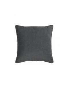 Чехол для подушки Alcara черный с серой каймой 45 x 45 см La forma (ex julia grup)