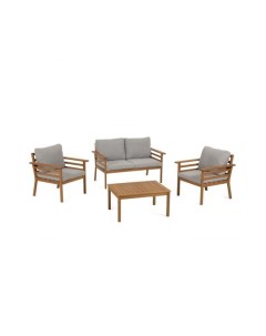 Садовый комплект Vilma из дивана 2 стульев и журнального столика La forma (ex julia grup)