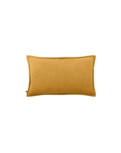 Льняной чехол для подушки Blok горчичный цвет 30 x 50 см La forma (ex julia grup)