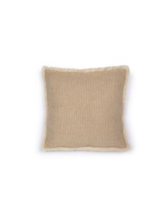 Чехол для подушки Aneley из джута и хлопка бежевого цвета 45 x 45 La forma (ex julia grup)
