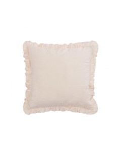 Nacha Чехол для подушки из хлопка и льна розового цвета 45 x 45 см La forma (ex julia grup)