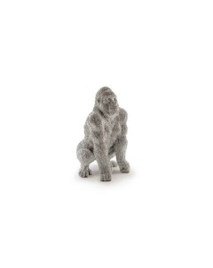 Фигурка маленькая Gorila серебро Schuller