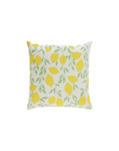 Чехол для подушки Etel 100 хлопок с лимонами и листьями 45 x 45 cm La forma (ex julia grup)