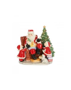 Статуэтка SANTA WITH KIDS 41521 18x14x19 см Gipfel