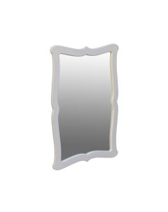 Настенное зеркало Берже 23 Простые Белый Мебелик