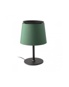 Настольная лампа Savoy черный зеленый Faro