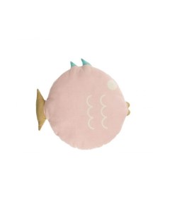 Подушка Delmare из 100 хлопка в форме рыбы розовая O 45 см La forma (ex julia grup)