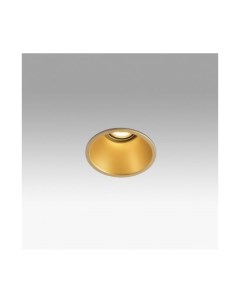 Встраиваемый круглый светильник Fresh золотой IP44 Faro