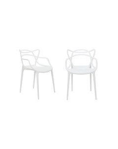Комплект из 2 х стульев Masters белый Bradexhome