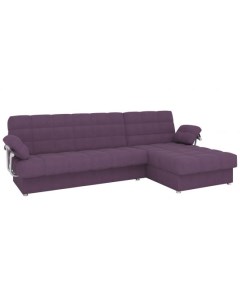 Угловой диван Мальта 109 170 см Без пружин Полутороспальные Диван кровать Фиолетовый 320 Большие Первый мебельный