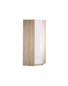Распашной шкаф Марика 2 235 80 см Угловые Белый 80 см Нк-мебель