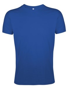 Футболка мужская приталенная REGENT FIT 150 ярко синяя размер XL No name
