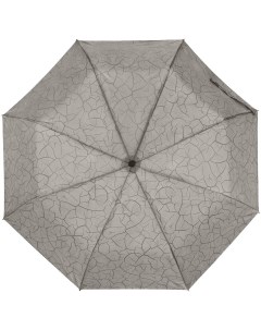 Складной зонт Tracery с проявляющимся рисунком серый No name