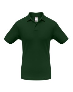 Рубашка поло Safran темно зеленая размер S No name
