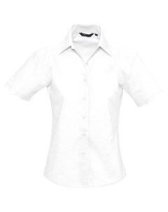 Рубашка женская с коротким рукавом ELITE белая размер L No name