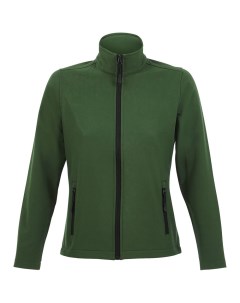 Куртка софтшелл женская Race Women темно зеленая размер XL No name