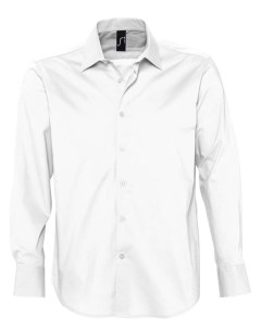Рубашка мужская с длинным рукавом BRIGHTON белая размер S No name