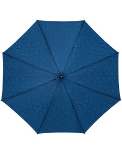 Зонт трость Magic с проявляющимся рисунком в клетку темно синий No name