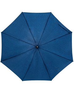 Зонт трость Magic с проявляющимся цветочным рисунком темно синий No name