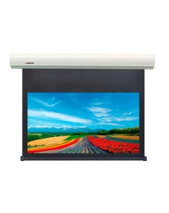 Проекционный экран_Cinema Control 241x400 см MW FiberGlass с электроприводом белый корпус Lumien