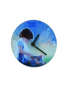 Часы настенные для сублимации и термопереноса глянцевые Grafalex