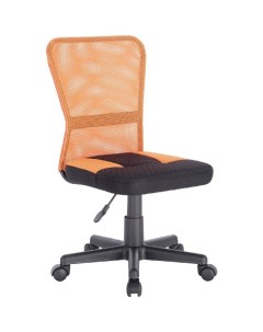 Кресло для персонала Smart MG 313 черное оранжевое Brabix