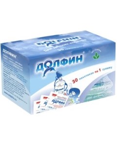 Долфин ср-во д/промывания носа д/детей 1г №30 Зентива фарма