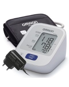Тонометр автомат M2 бейсик 7121 с адаптером и универсальной манжетой (42см) Оmron