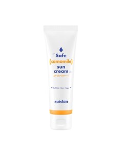 Крем солнцезащитный с экстрактом ромашки SPF 50 PA Suiskin