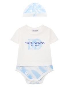 Комплект из боди и шапки Dolce&gabbana