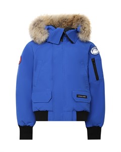 Утепленный бомбер PBI Chilliwack с меховой отделкой на капюшоне Canada goose