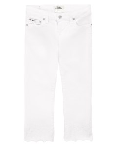 Укороченные джинсы с вышивкой Polo ralph lauren