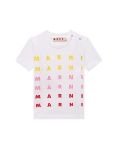 Хлопковая футболка Marni