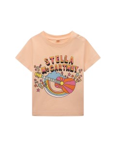 Хлопковая футболка Stella mccartney
