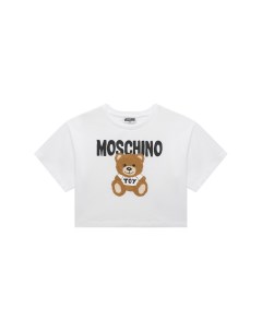 Укороченная футболка Moschino