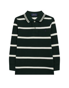 Хлопковое поло с длинными рукавами Polo ralph lauren