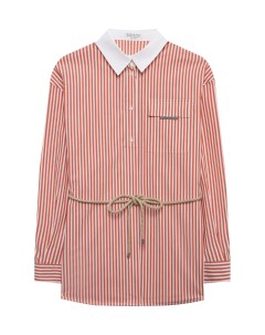 Хлопковая блузка Brunello cucinelli