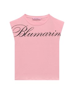 Хлопковая футболка Blumarine